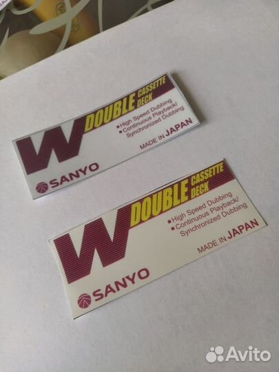 Наклейки sanyo С-35 и др