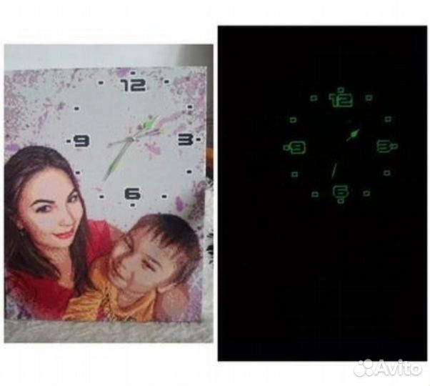 Часы с алмазной мозаикой с Вашим фото