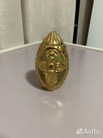 Хрустальное яйцо шкатулка