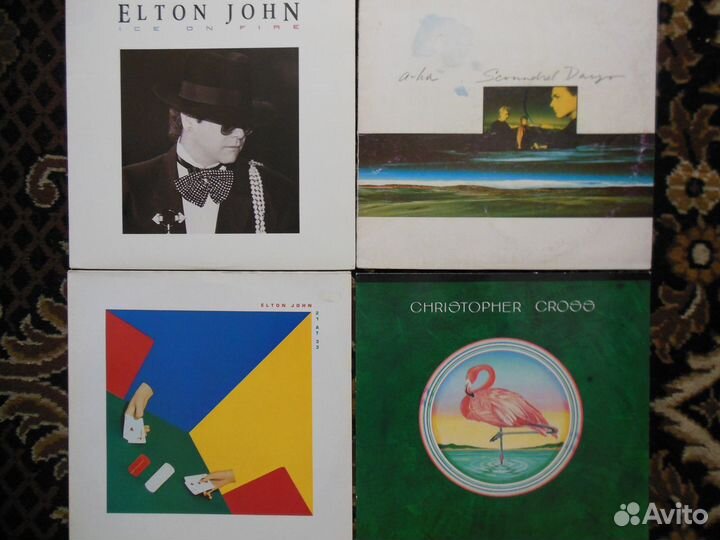 A-ha; Elton Jonh 5 штук; Christopher Cross