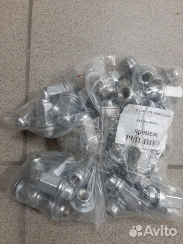 Крепежреплика - гайка для дисков реплика. плоская