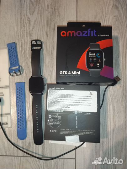 Смарт часы amazfit gts 4 mini