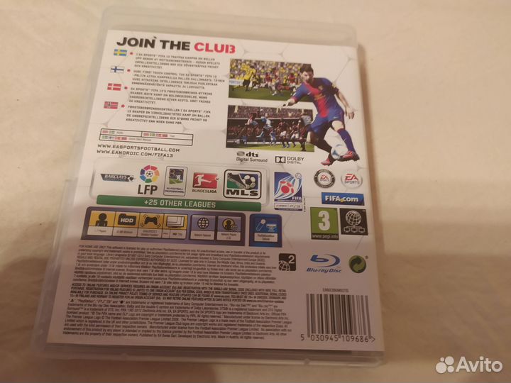 Fifa 13 Ps3 игра лицензия