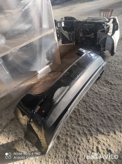 Задний бампер Киа Рио3 рестайлинг