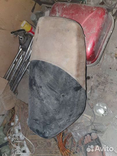 Сидушка на скутер омакс