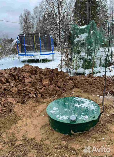 Септик на 10 человек под ключ