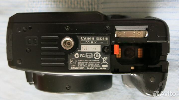 Фотоаппарат Canon EOS 400D нерабочий