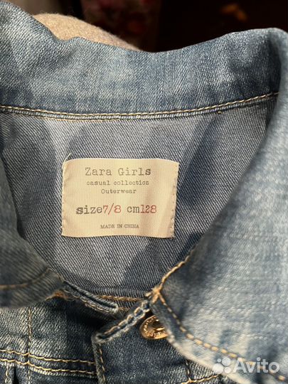 Детская джинсовая жилетка