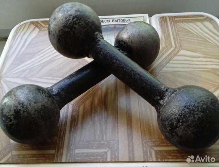 Гантели 1,5+1,5 кг
