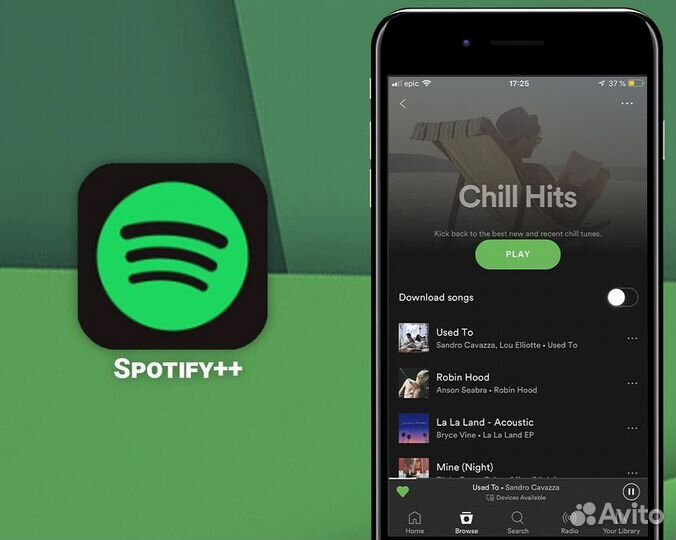 Spotify без впн новый