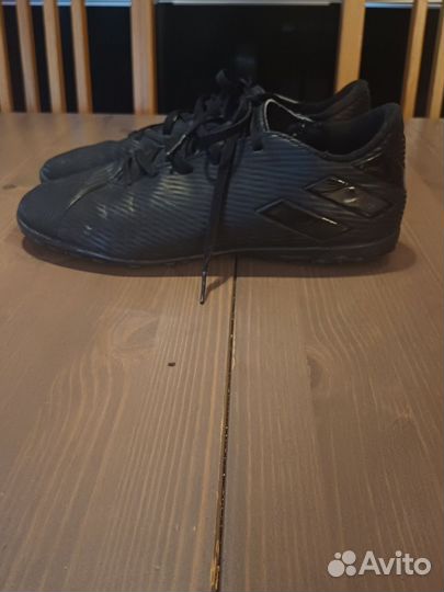 Футбольные сороконожки adidas nemeziz 19.4 черные