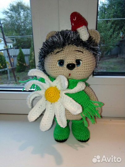 Ёжик, ручная работа