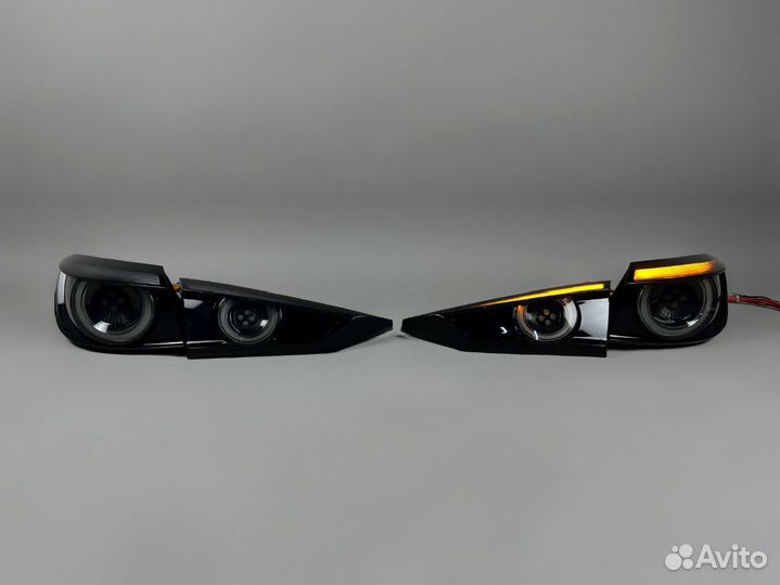 Стопы Mazda Axela (BM) 13-19г Дымчатые Vland