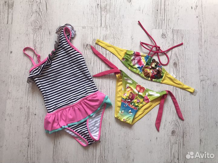 Купальники 3-4 года