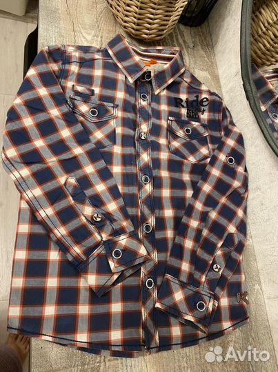 Рубашка для мальчика 122