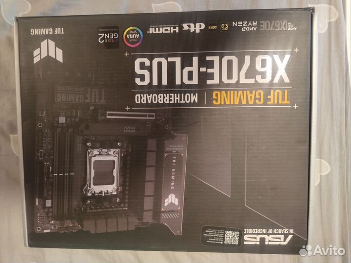 Asus tuf gaming x670e plus материнская плата