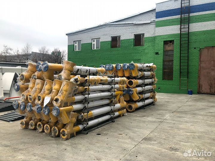 Шнек для цемента 168 мм, 6 метров