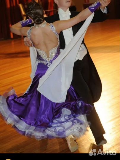 Платье для бальных танцев латина ю1