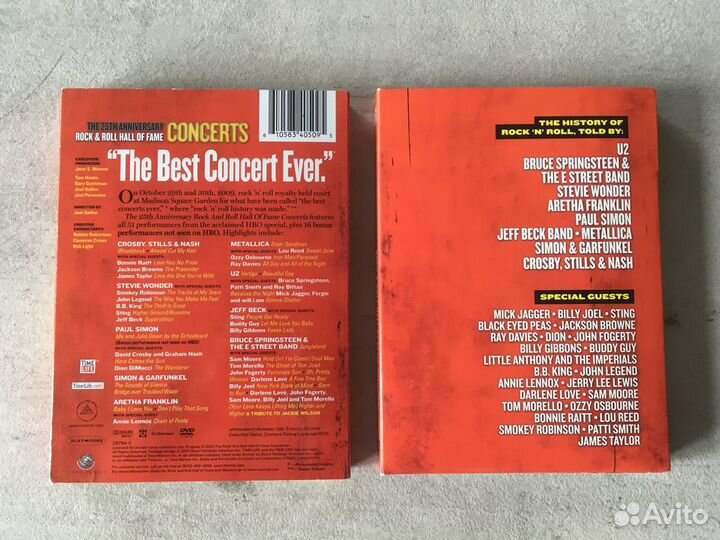 The 25th Anniversary Rock & Roll Hall Of Fame