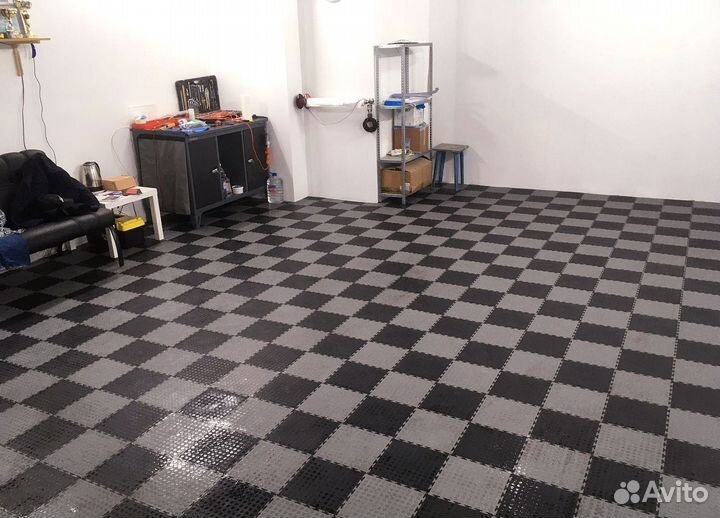 Пвх плитка для цеха