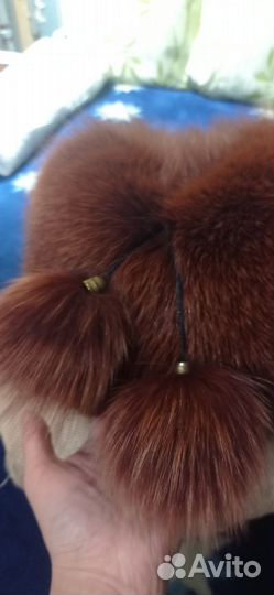 Шапка натуральный мех