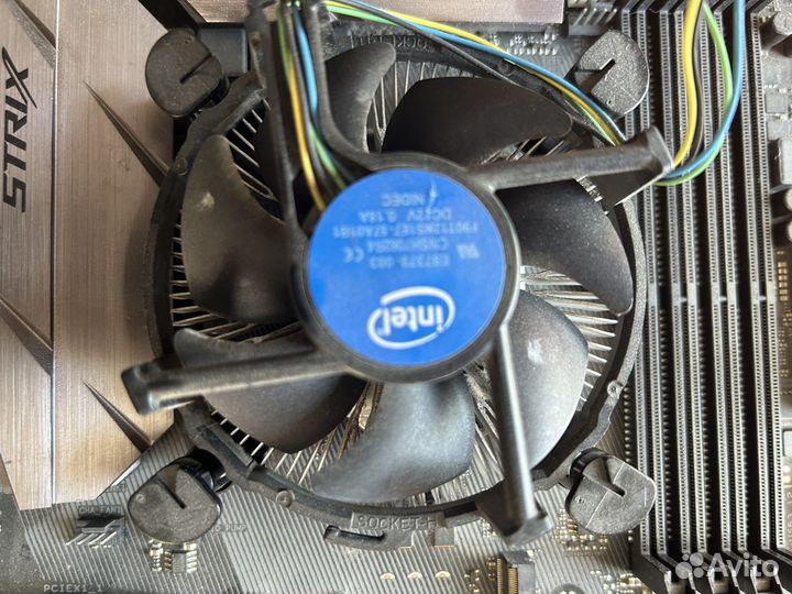 Процессор Intel celeron G3900 + кулер