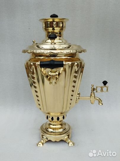 Самовар на дровах,рюмка