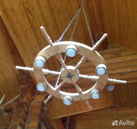 Люстра ручной работы