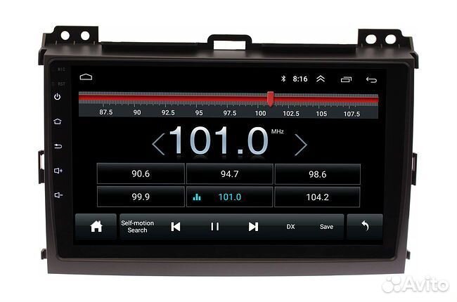 Android для toyota land cruiser pradо 120