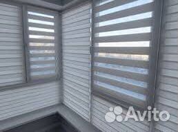 Рулонные шторы день ночь