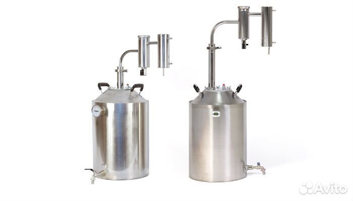 Дистиллятор Германия 3 с сухопарником и колонной