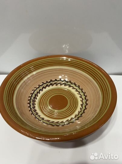 Блюдо керамическое СССР