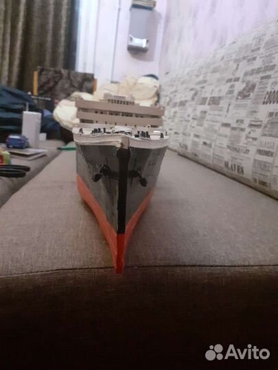 Неоконченная модель Титаника 1:200