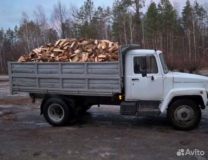 Дрова с доставкой зилом от 6м3