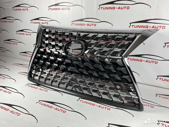 Решетка радиатора Lexus GX460 Стиль 2020 Под камер