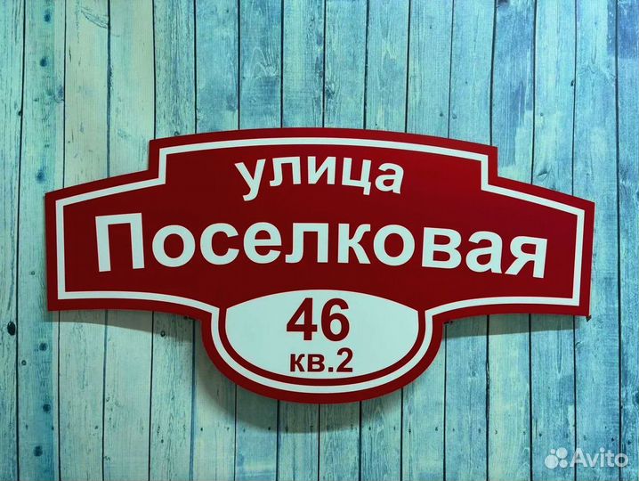 Таблички из акп, пвх и оргстекла