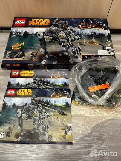 Lego Star Wars Шагающий танк AT-AP 75043