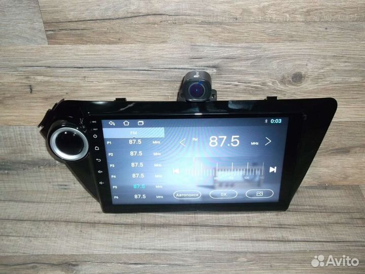 Магнитола 2DIN Kia Rio 3 Android с камерой