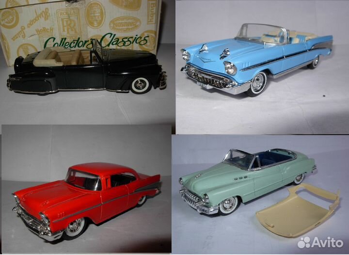 Машины США 1/43 Ford Dodge Chevy и др после 45г