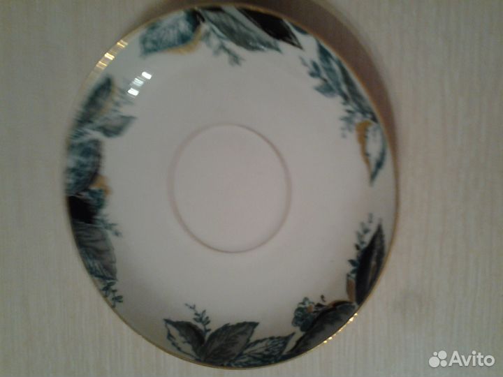 2 фарфоровых блюдца. лфз