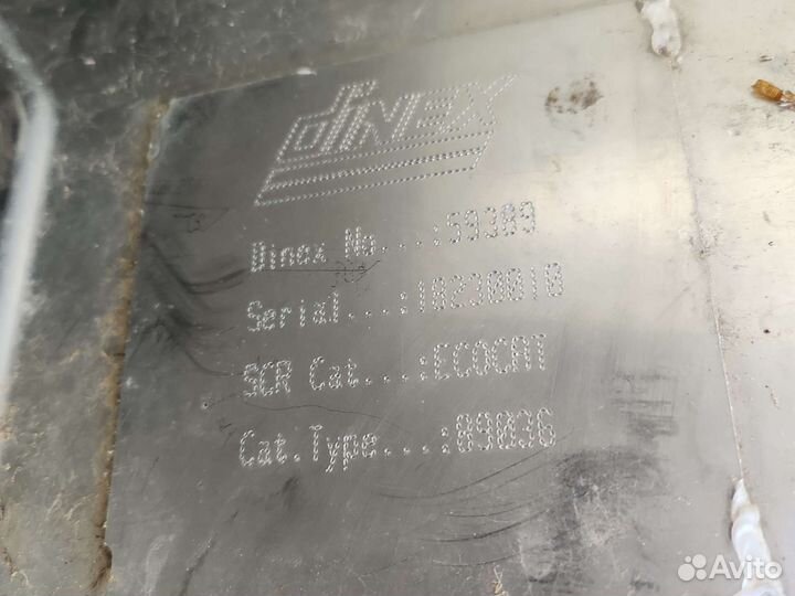 Бочок глушителя на евро 4