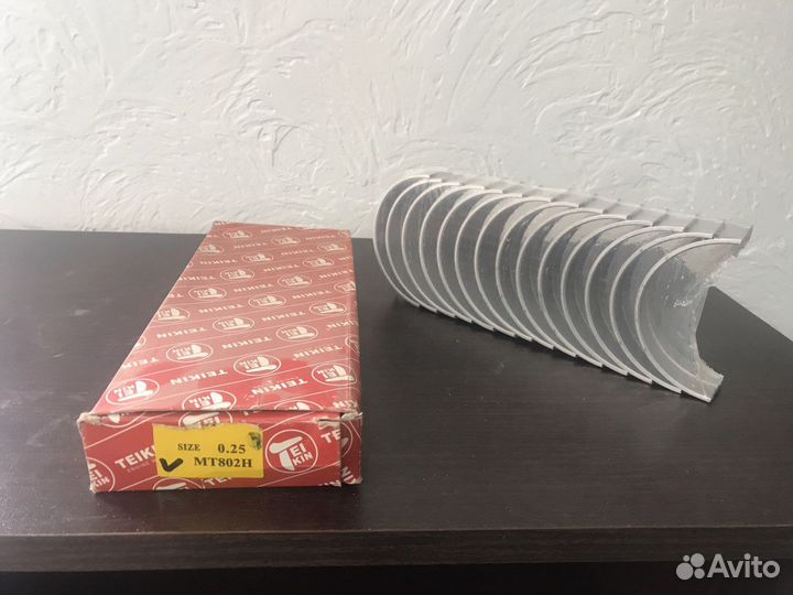 Вкладыши коренные MT802H 0.25 6HE1 6HH1 teikin ISU