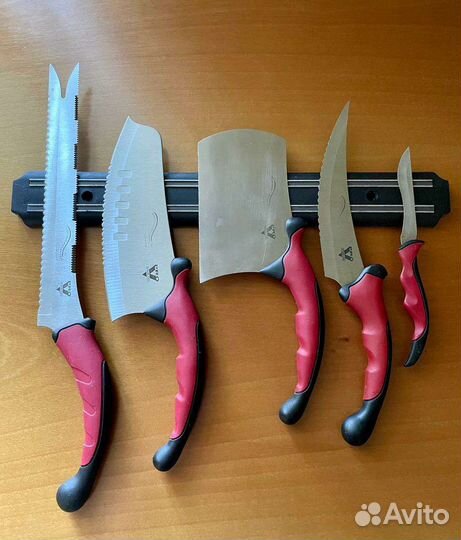 Набор ножей с магнитным держателем