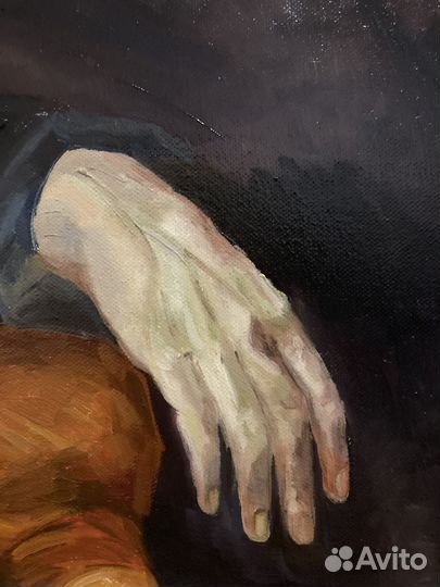 Картина маслом. Копия Карла Брюллова