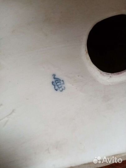 Бюст Горького, фарфор лфз