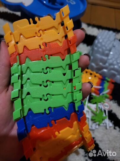 Гибкий трек с машинками