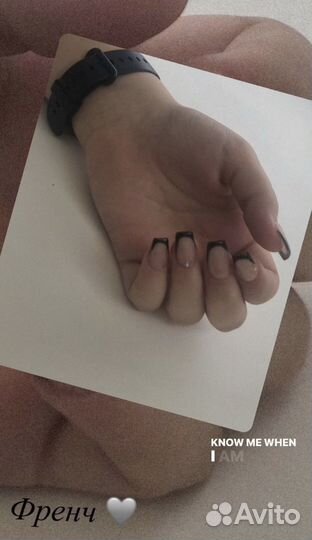 Модель на маникюр/наращивание