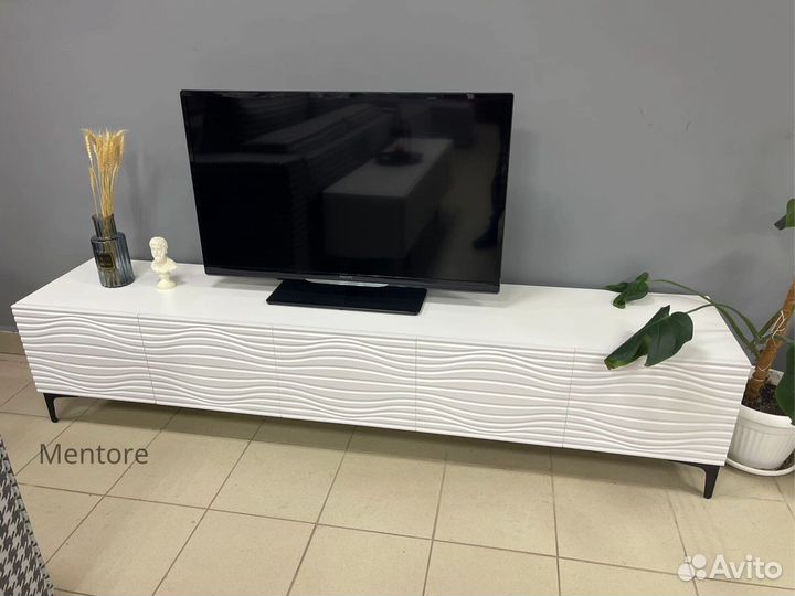 Тумба тв Bravo с фрезеровкой