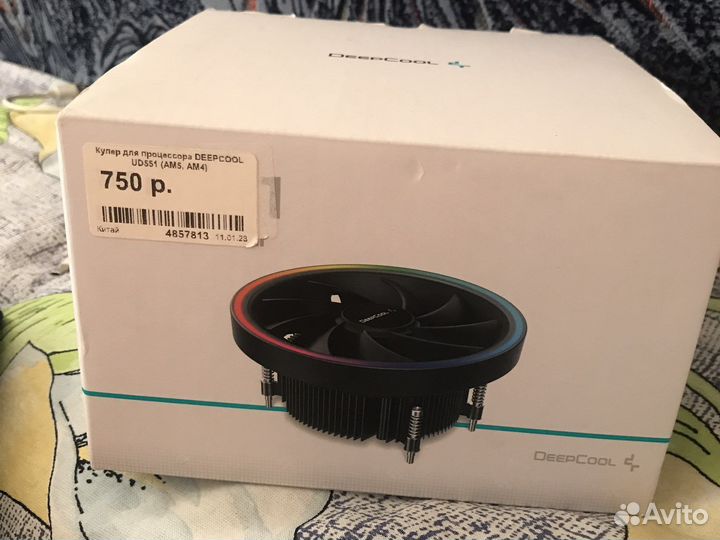 Кулер для процессора deepcool UD551 (AM5,AM4)