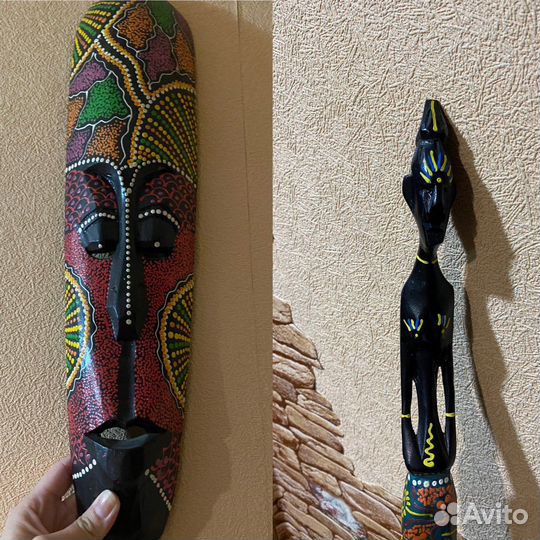 Африканская маска статуэтка La redoute